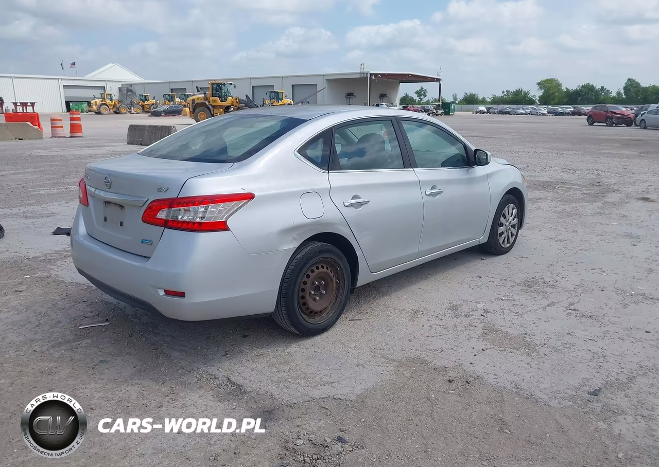 2014 Nissan Sentra Fe+ S-Fe+ Sv-S-Sl-Sr-Sv VIN:3N1AB7AP1EL656837 - 4