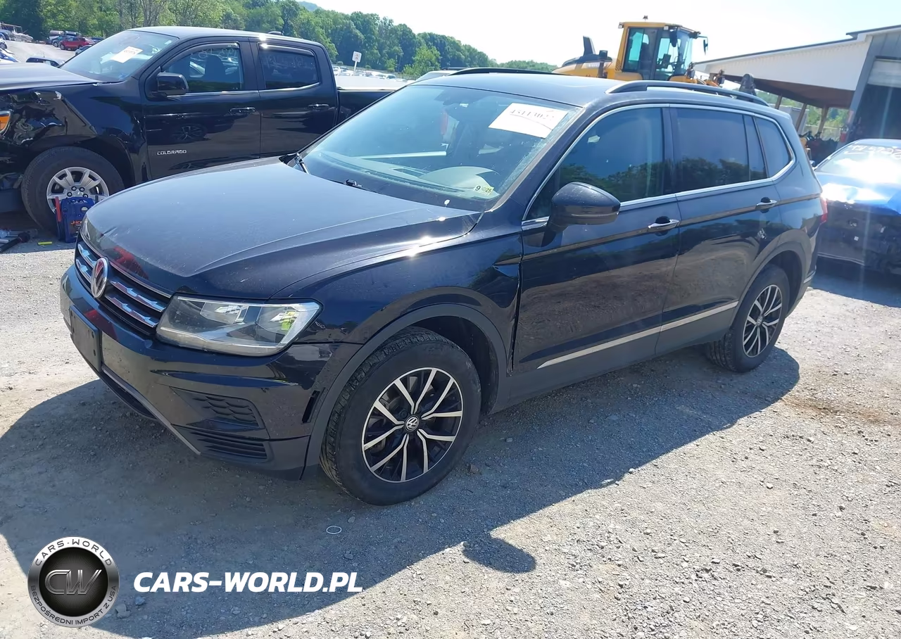 2021 Volkswagen Tiguan 2.0T Se-2.0T Se R-Line Black-2.0T Sel VIN:3VV2B7AX2MM130261 - 2