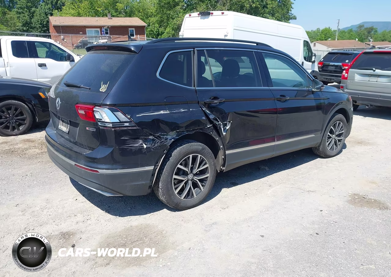 2021 Volkswagen Tiguan 2.0T Se-2.0T Se R-Line Black-2.0T Sel VIN:3VV2B7AX2MM130261 - 4