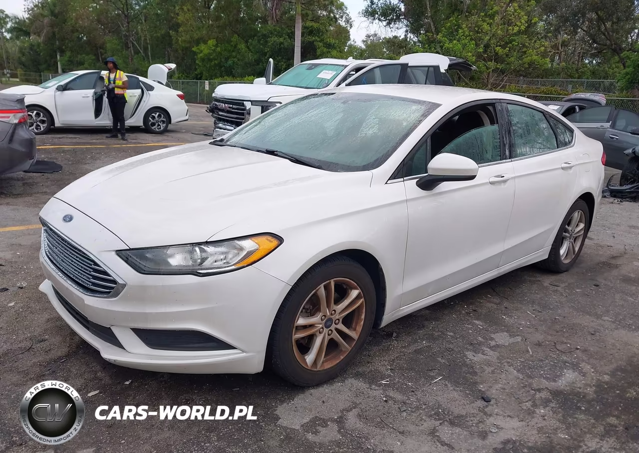 2018 Ford Fusion Se VIN:3FA6P0HD5JR185313 - 2