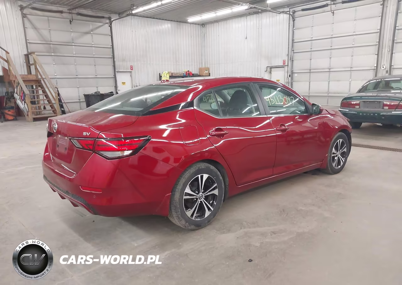 2022 Nissan Sentra Sv Xtronic Cvt VIN:3N1AB8CV4NY223954 - 4