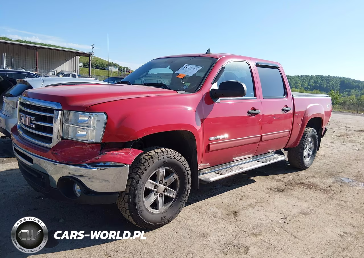 2012 GMC Sierra 1500 Sle VIN:3GTP2VE74CG256931 - 2