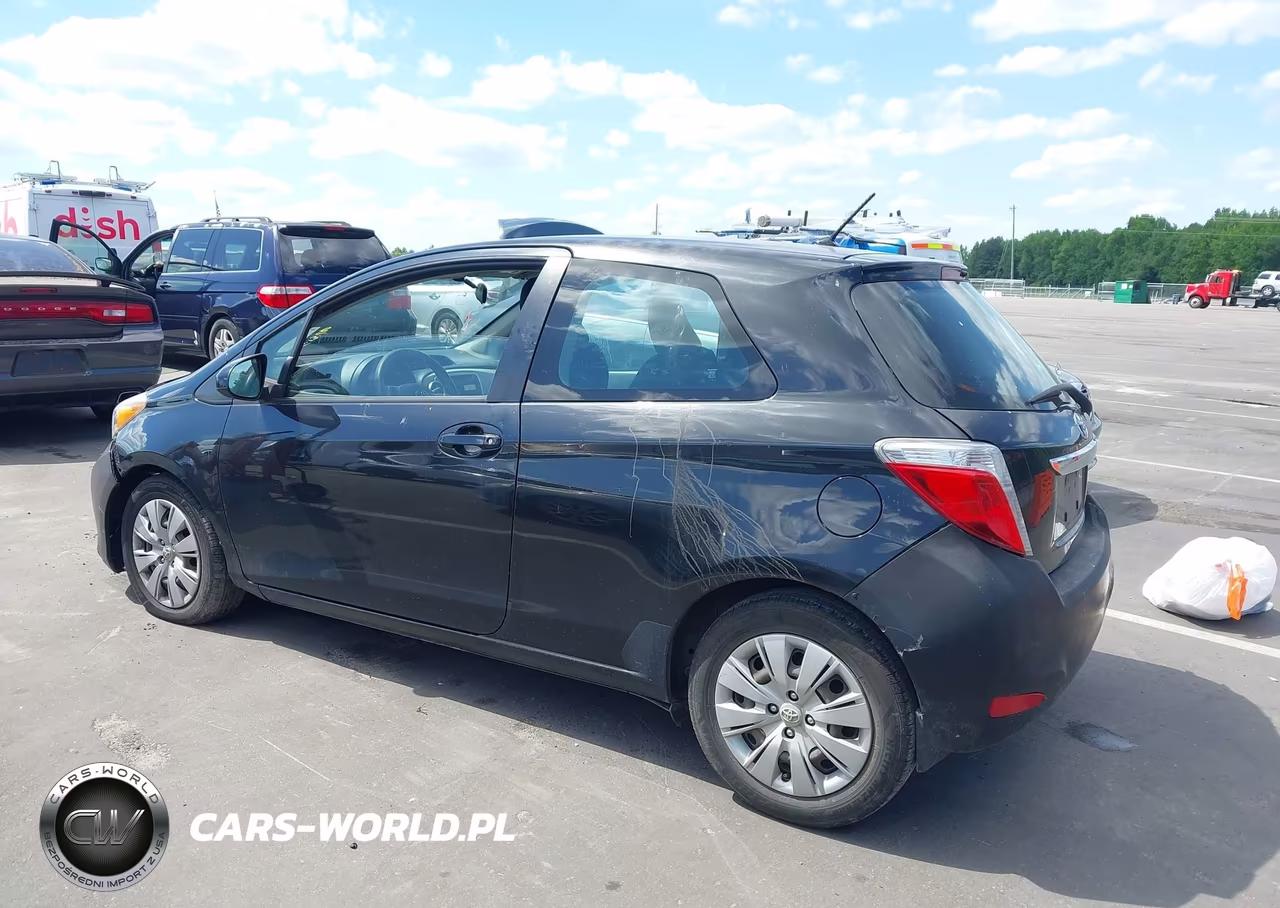 2012 Toyota Yaris Le VIN:JTDJTUD38CD511251 - 3