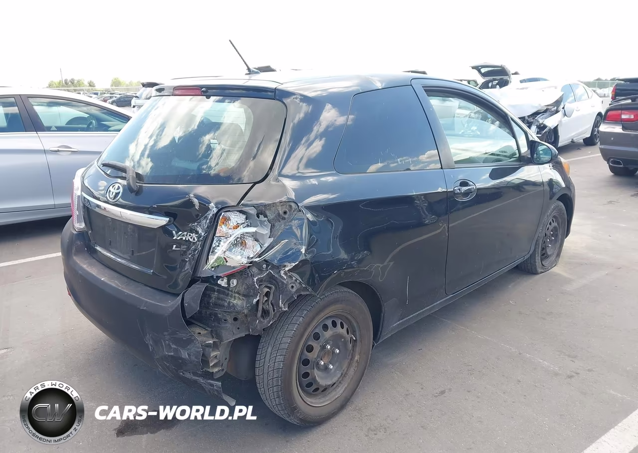 2012 Toyota Yaris Le VIN:JTDJTUD38CD511251 - 4