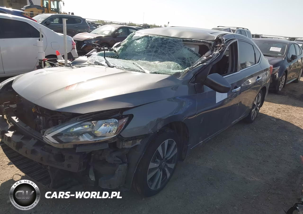 2019 Nissan Sentra Sv VIN:3N1AB7AP5KY201908 - 2