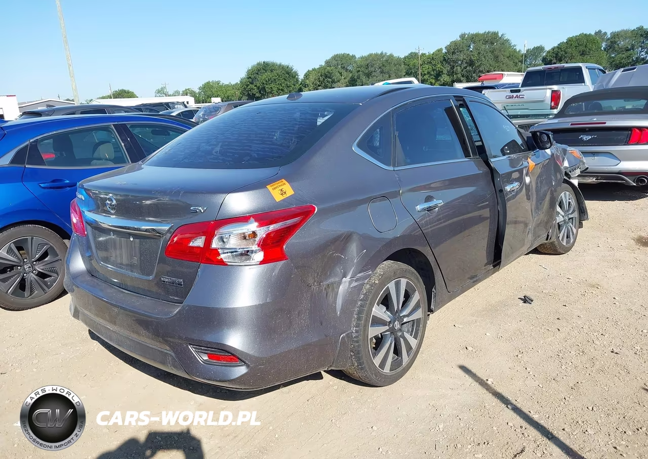 2019 Nissan Sentra Sv VIN:3N1AB7AP5KY201908 - 4