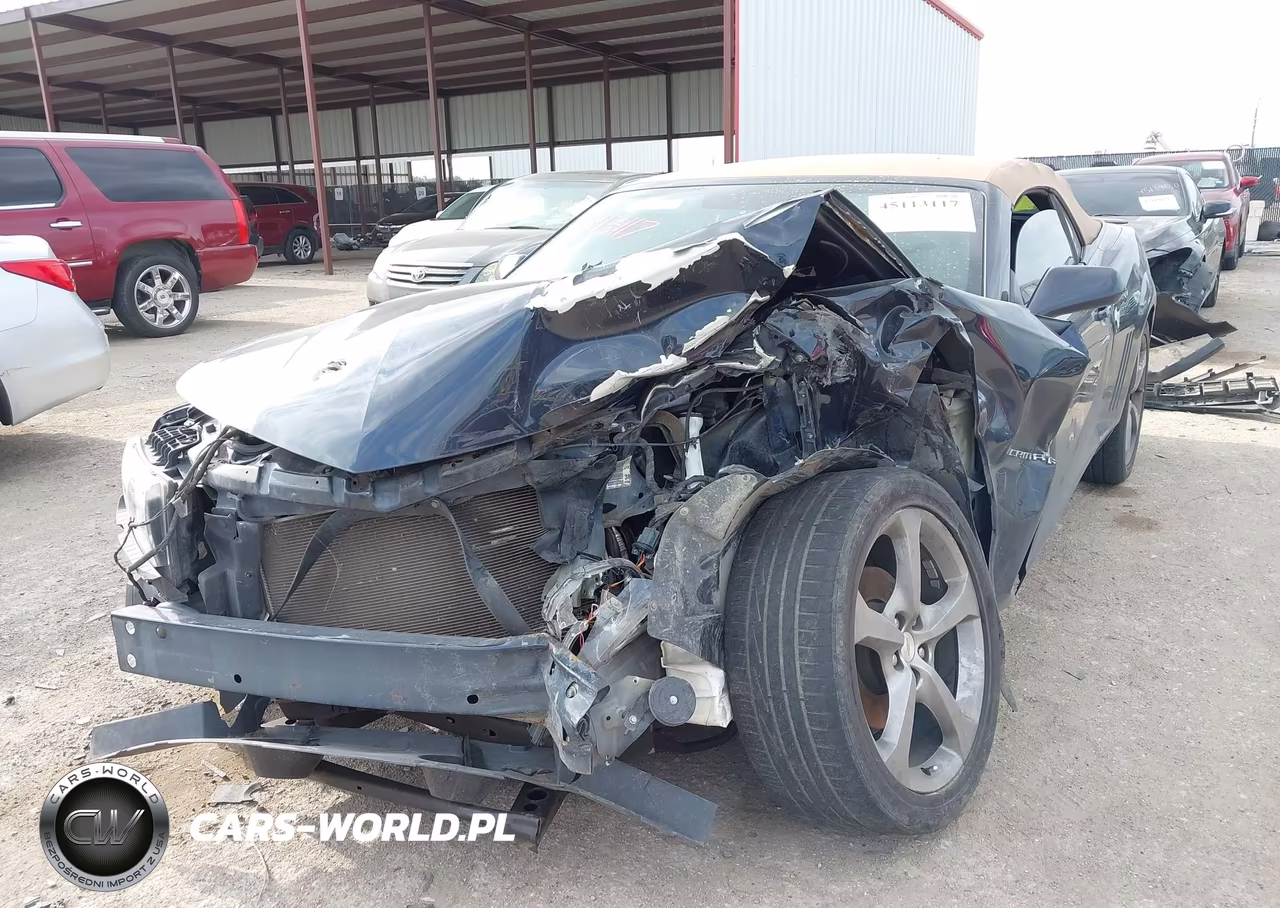 2014 Chevrolet Camaro 2Lt VIN:2G1FC3D31E9186628 - 2