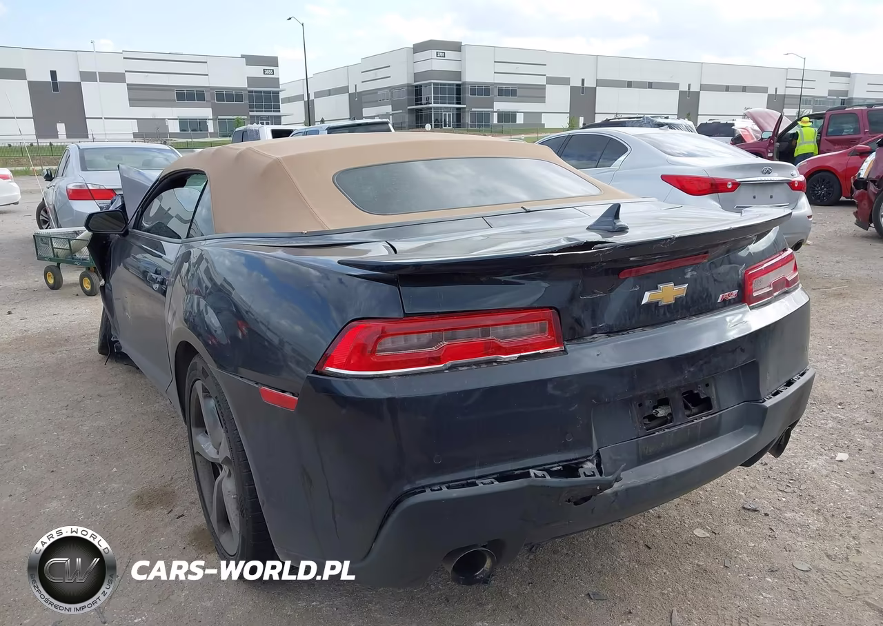 2014 Chevrolet Camaro 2Lt VIN:2G1FC3D31E9186628 - 3