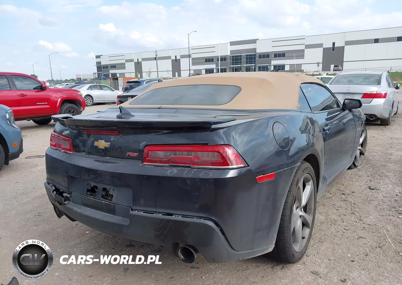 2014 Chevrolet Camaro 2Lt VIN:2G1FC3D31E9186628 - 4
