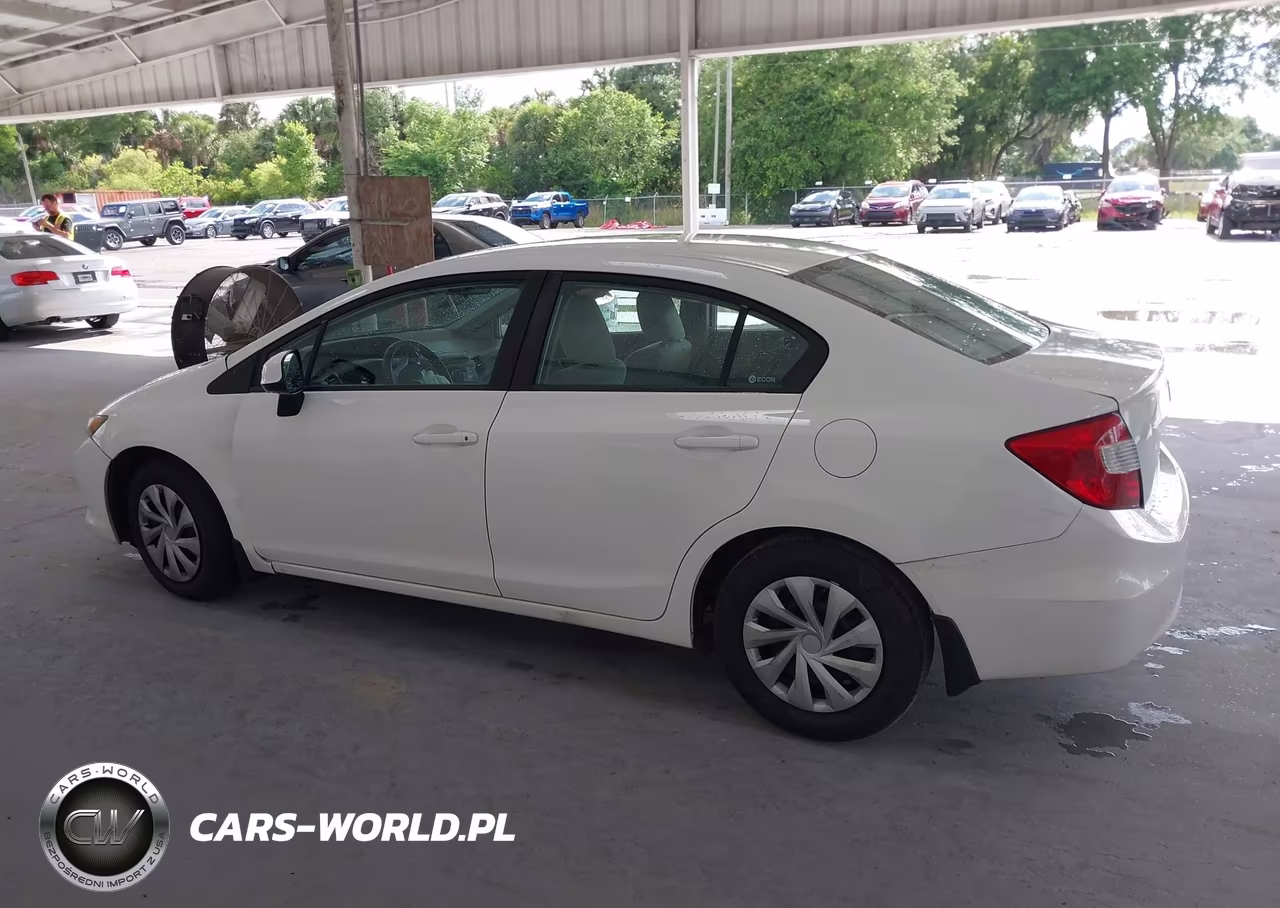 2012 Honda Civic Lx VIN:2HGFB2F58CH601824 - 14