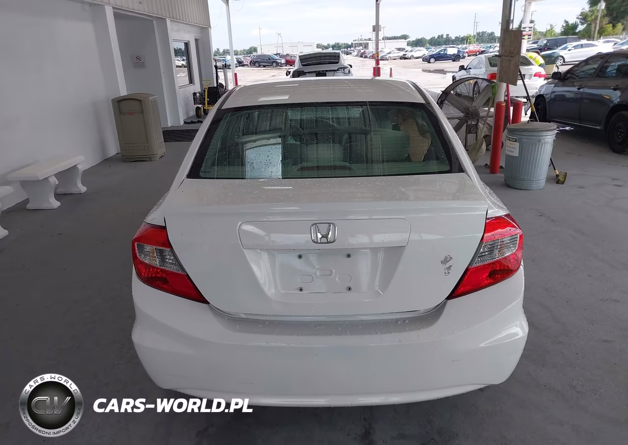 2012 Honda Civic Lx VIN:2HGFB2F58CH601824 - 16