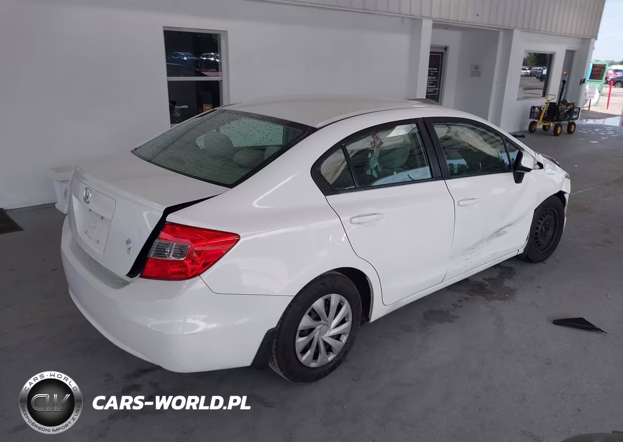 2012 Honda Civic Lx VIN:2HGFB2F58CH601824 - 4