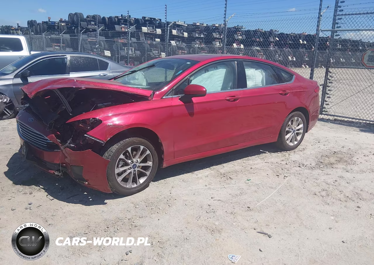 2020 Ford Fusion Se VIN:3FA6P0HD2LR189029 - 2