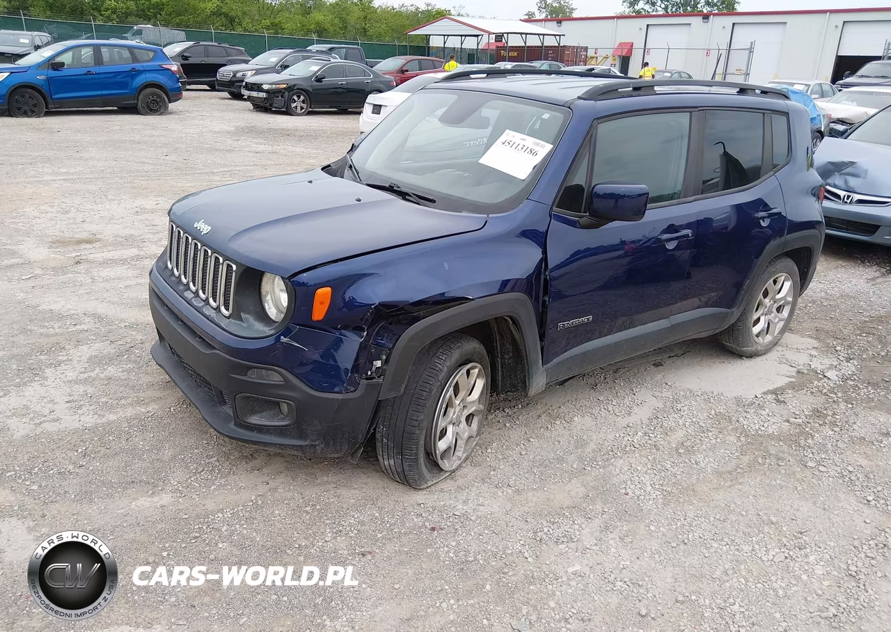 2018 Jeep Renegade Latitude Fwd VIN:ZACCJABB0JPH22482 - 2