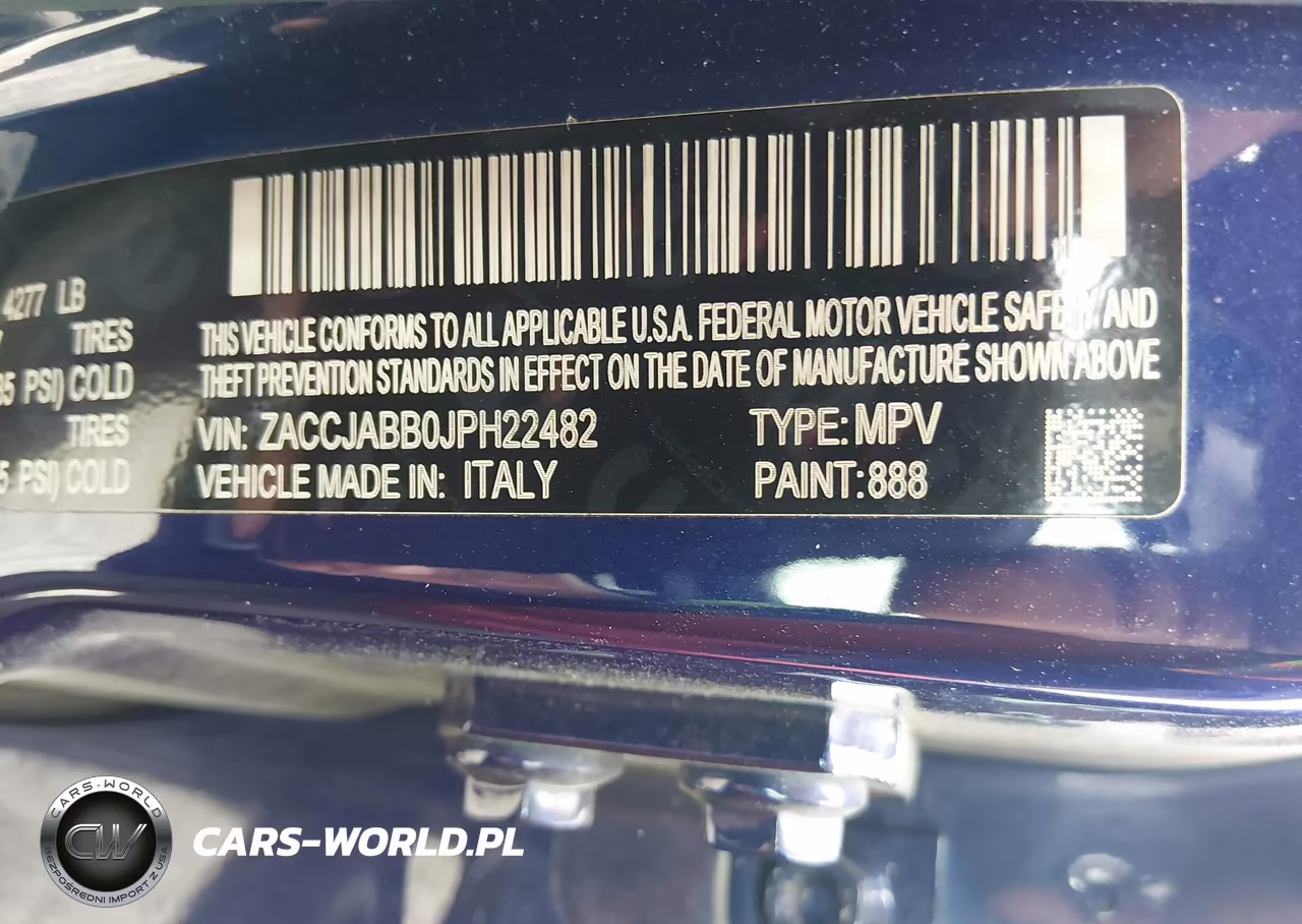 2018 Jeep Renegade Latitude Fwd VIN:ZACCJABB0JPH22482 - 9