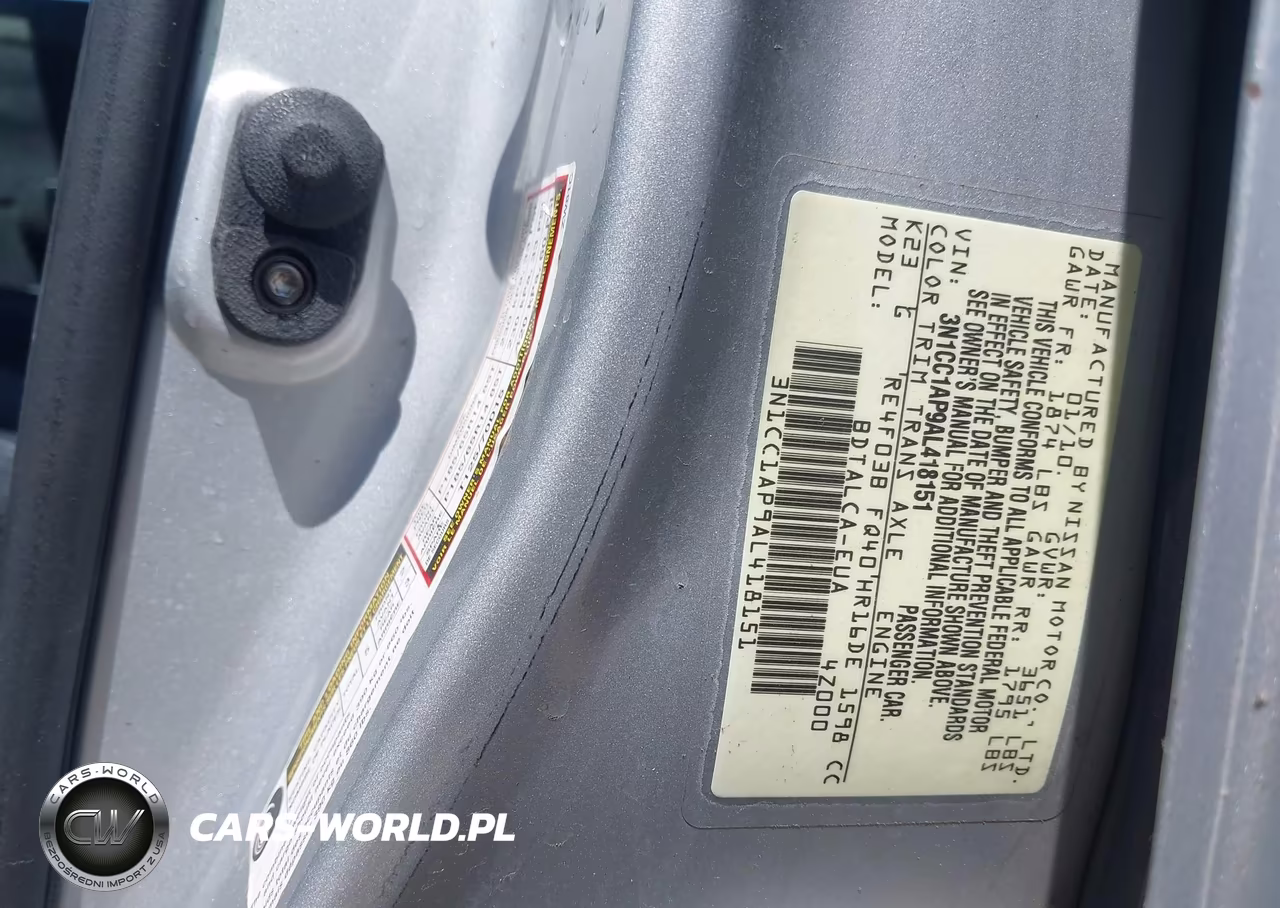 2010 Nissan Versa 1.6 VIN:3N1CC1AP9AL418151 - 9
