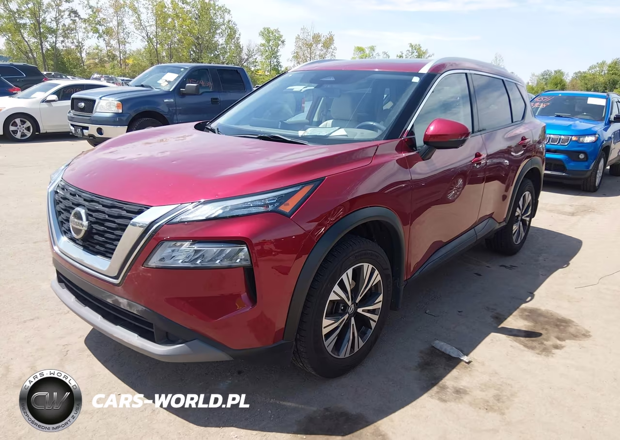2021 Nissan Rogue Sv Intelligent Awd VIN:JN8AT3BB4MW229736 - 2