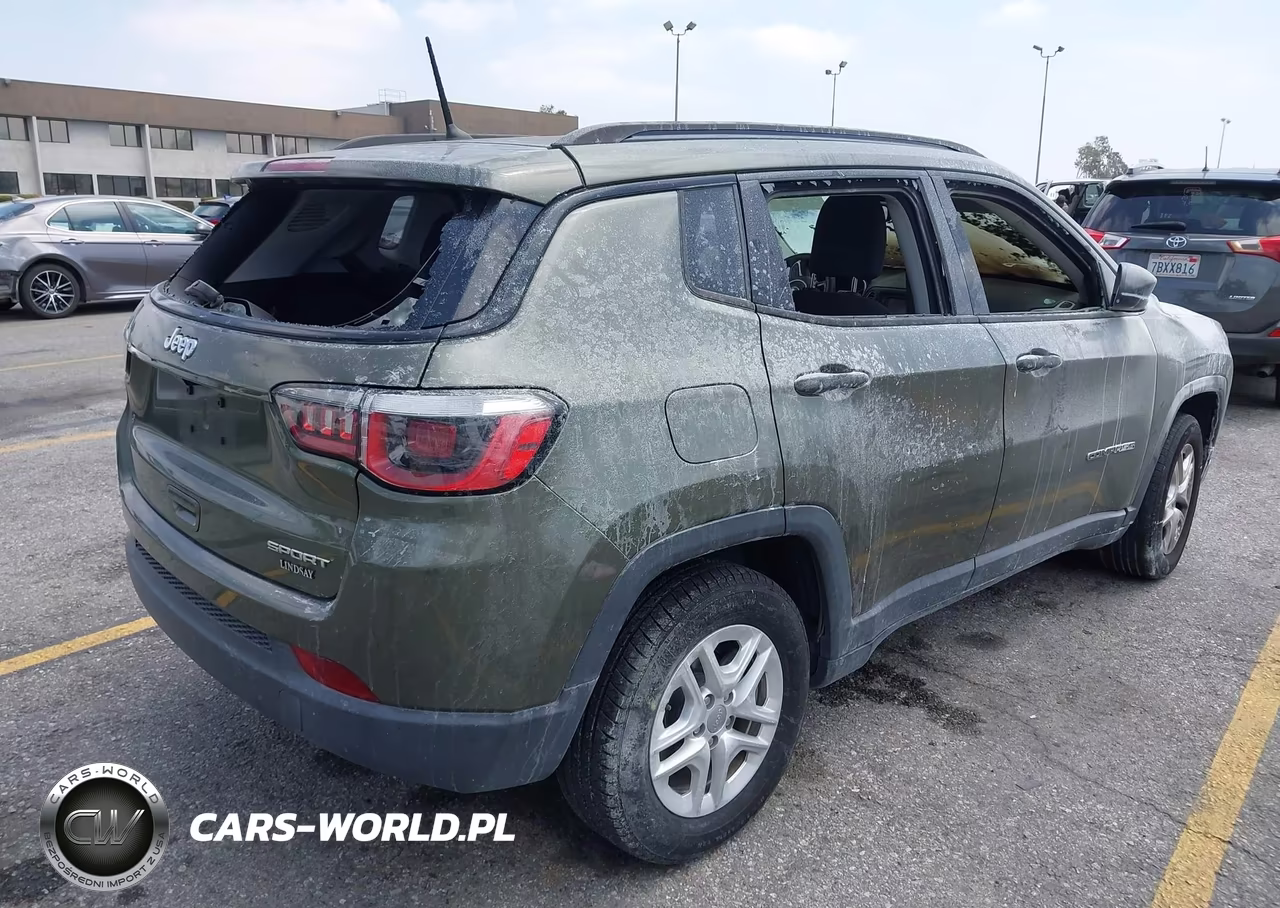 2018 Jeep Compass Sport Fwd VIN:3C4NJCAB9JT124521 - 4