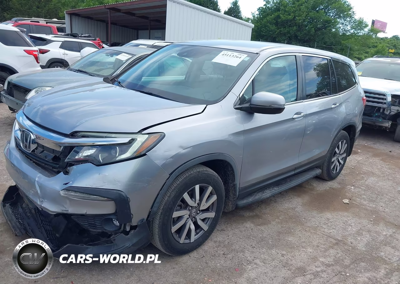 2019 Honda Pilot Ex VIN:5FNYF6H36KB044026 - 2