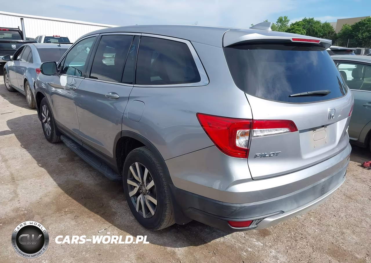 2019 Honda Pilot Ex VIN:5FNYF6H36KB044026 - 3