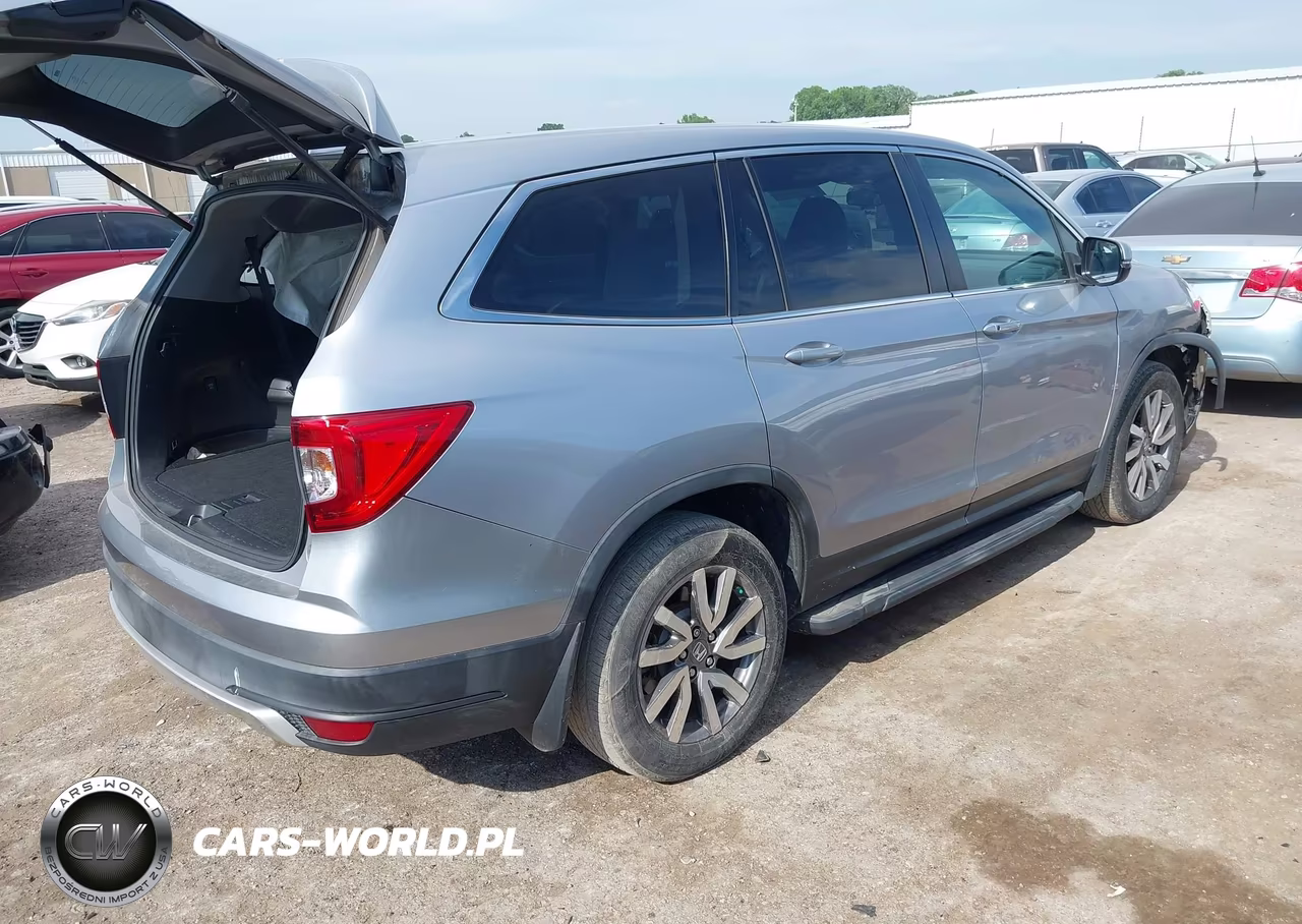2019 Honda Pilot Ex VIN:5FNYF6H36KB044026 - 4