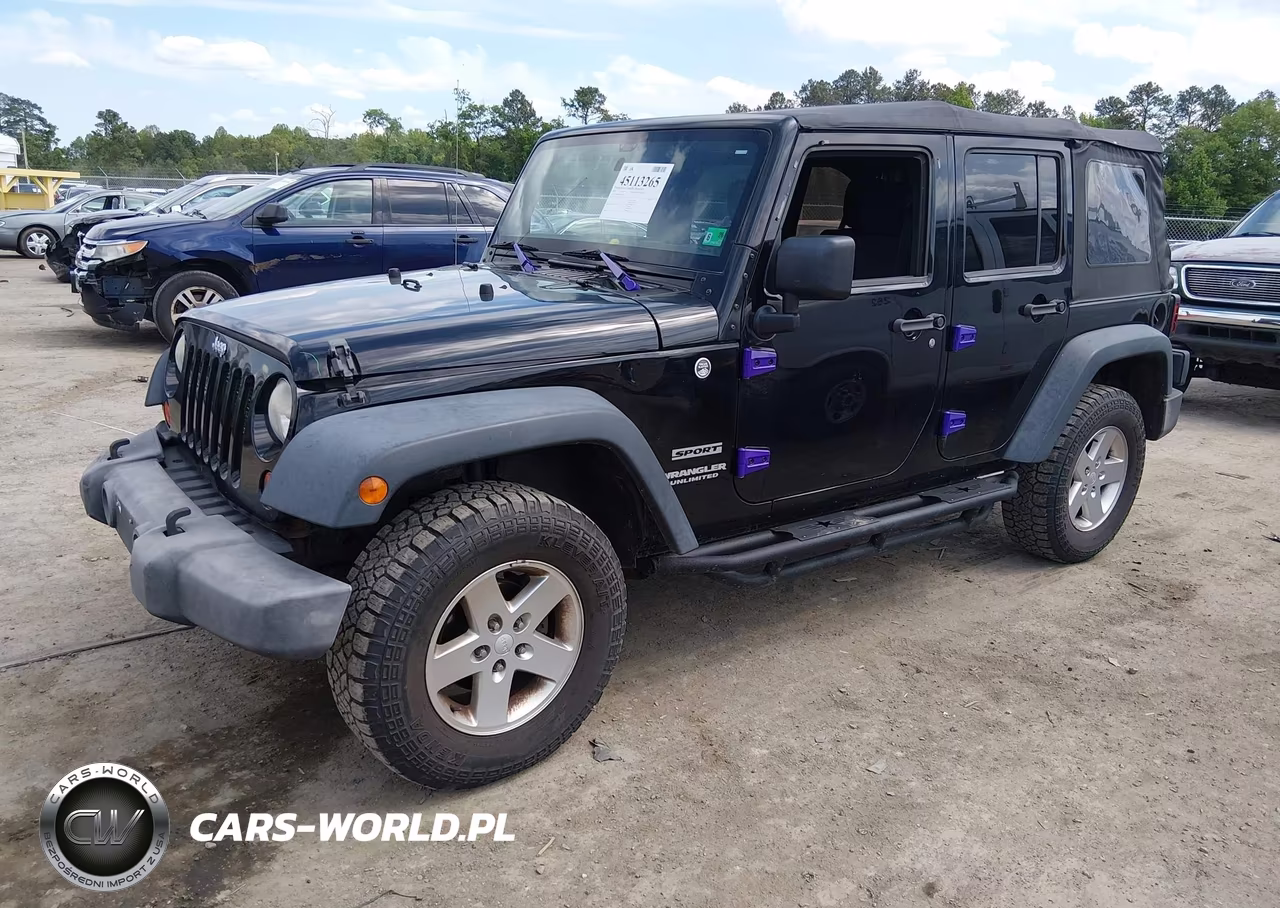 2013 Jeep Wrangler Unlimited Sport VIN:1C4HJWDG4DL500192 - 2