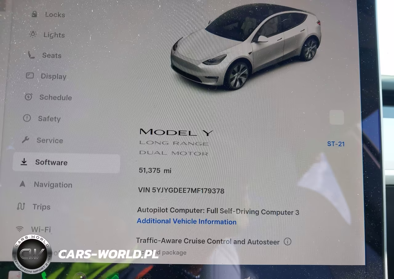 2021 Tesla Model Y Long Range Dual Motor All-Wheel Drive VIN:5YJYGDEE7MF179378 - 7