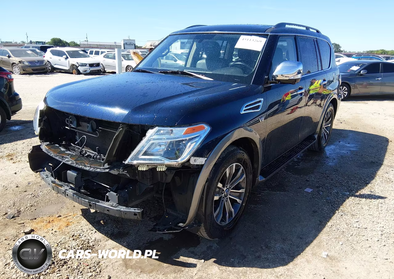 2020 Nissan Armada Sl 2Wd VIN:JN8AY2ND7LX015115 - 2