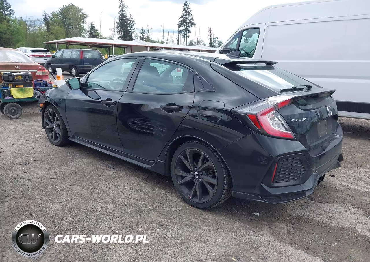 2018 Honda Civic Sport VIN:SHHFK7H4XJU416708 - 3