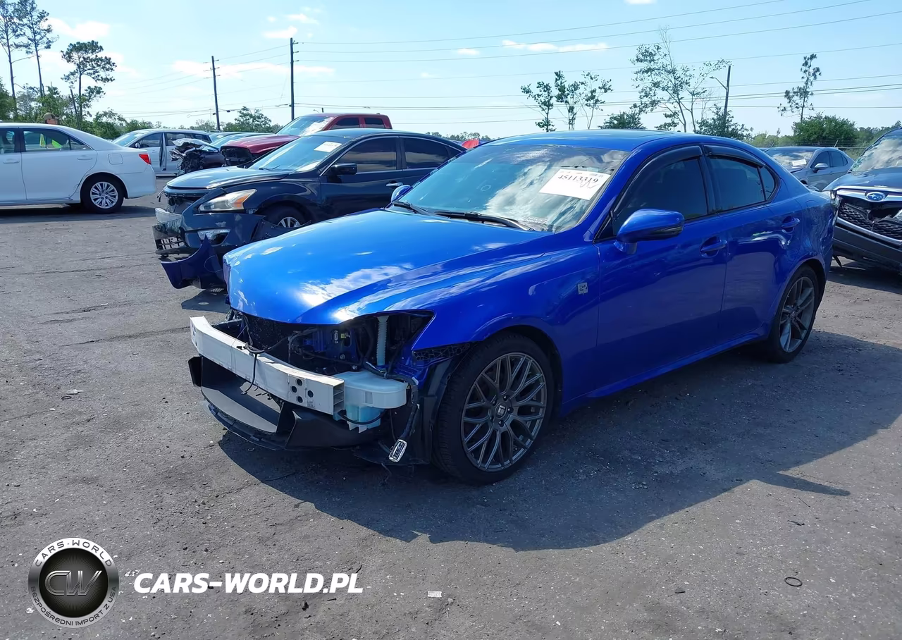2012 Lexus Is 250 VIN:JTHBF5C28C5177581 - 2