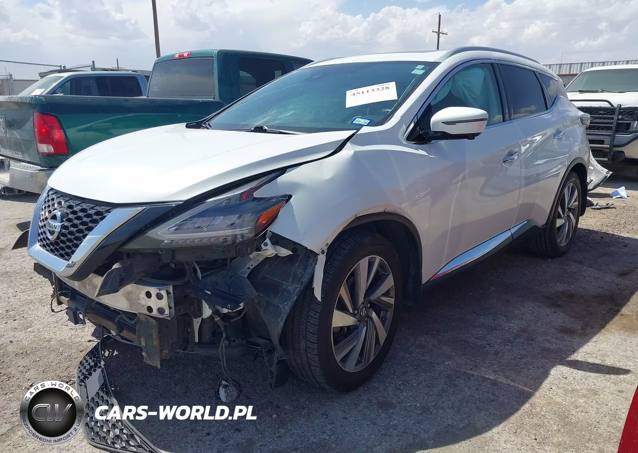 2019 Nissan Murano Sl VIN:5N1AZ2MJ9KN116095 - 2