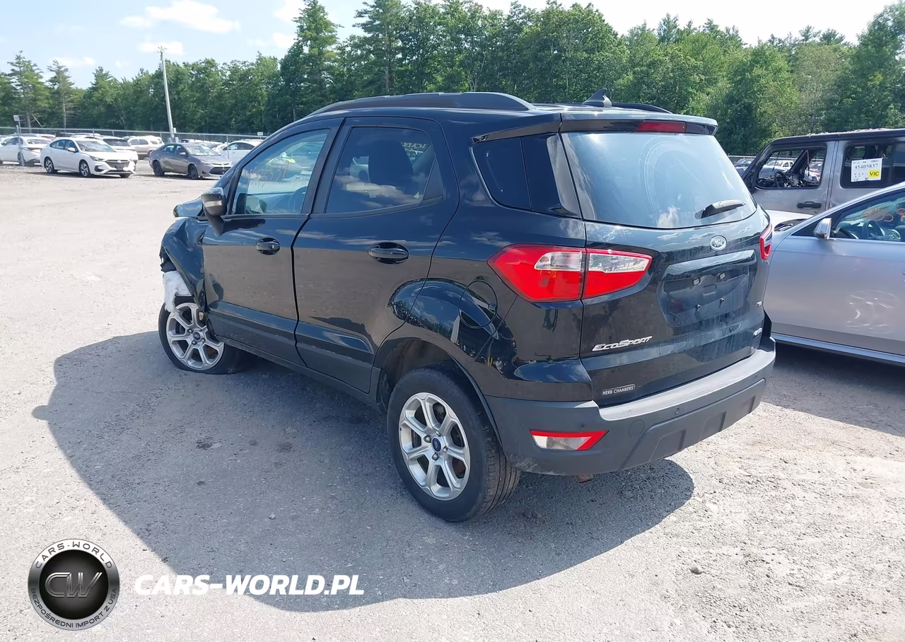 2020 Ford Ecosport Se VIN:MAJ6S3GL0LC365633 - 3