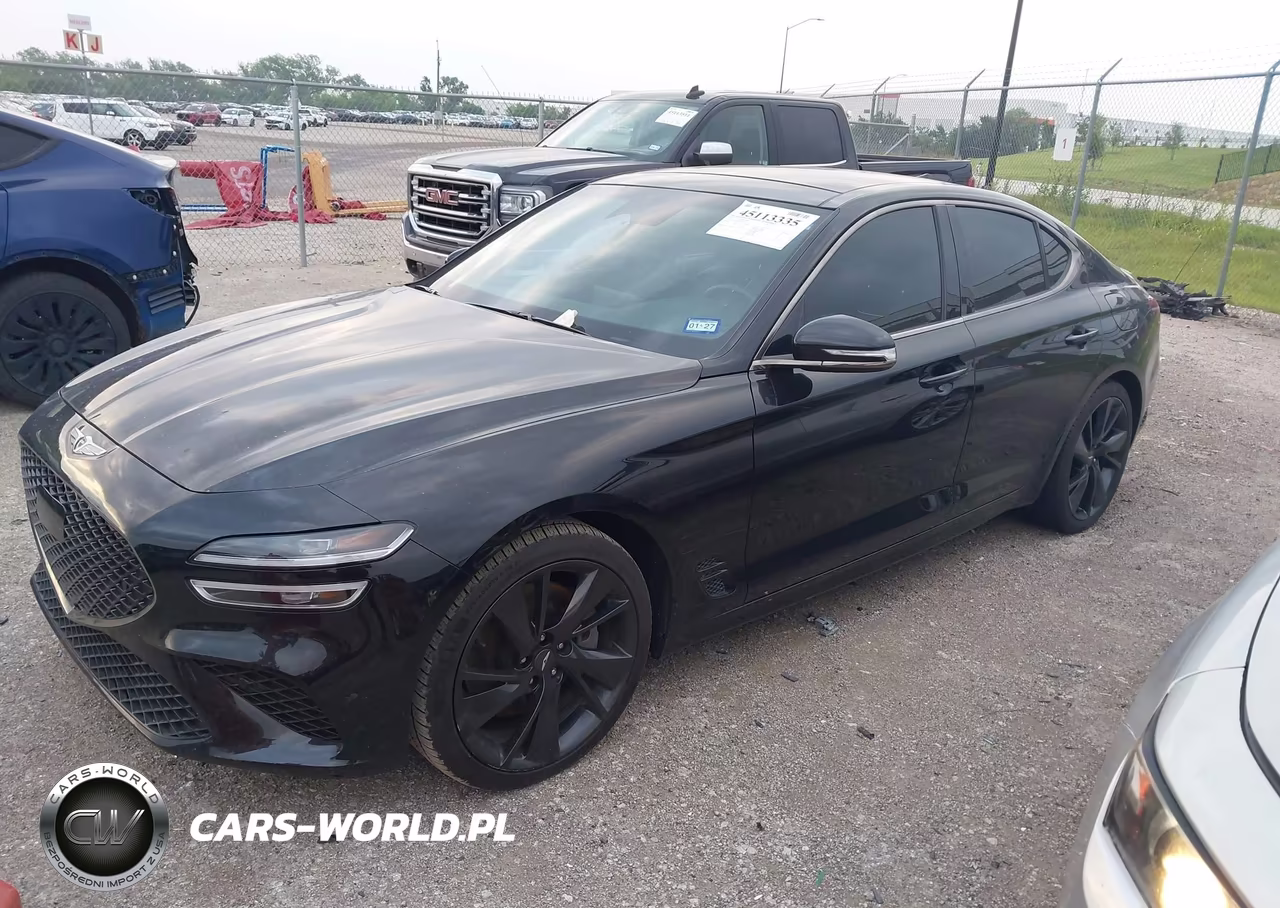 2022 Genesis G70 3.3T Rwd VIN:KMTG54TE6NU091811 - 2