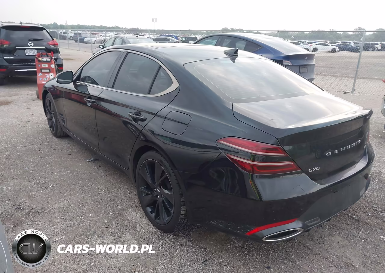 2022 Genesis G70 3.3T Rwd VIN:KMTG54TE6NU091811 - 3