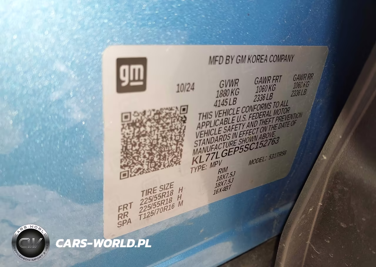 2025 Chevrolet Trax Fwd 1Rs VIN:KL77LGEP5SC152763 - 9