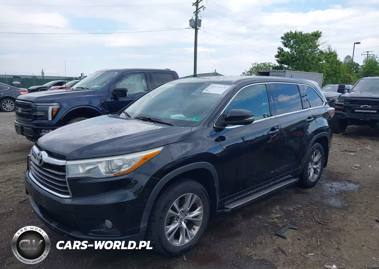 2015 Toyota Highlander Le Plus V6 VIN:5TDBKRFH8FS205771 - 2