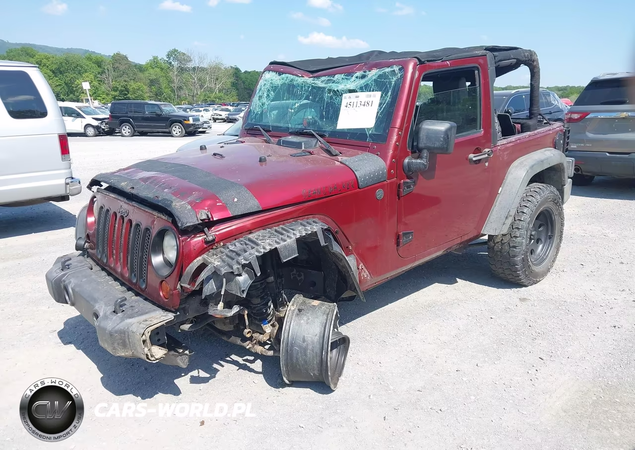 2009 Jeep Wrangler X VIN:1J4FA24159L758119 - 2