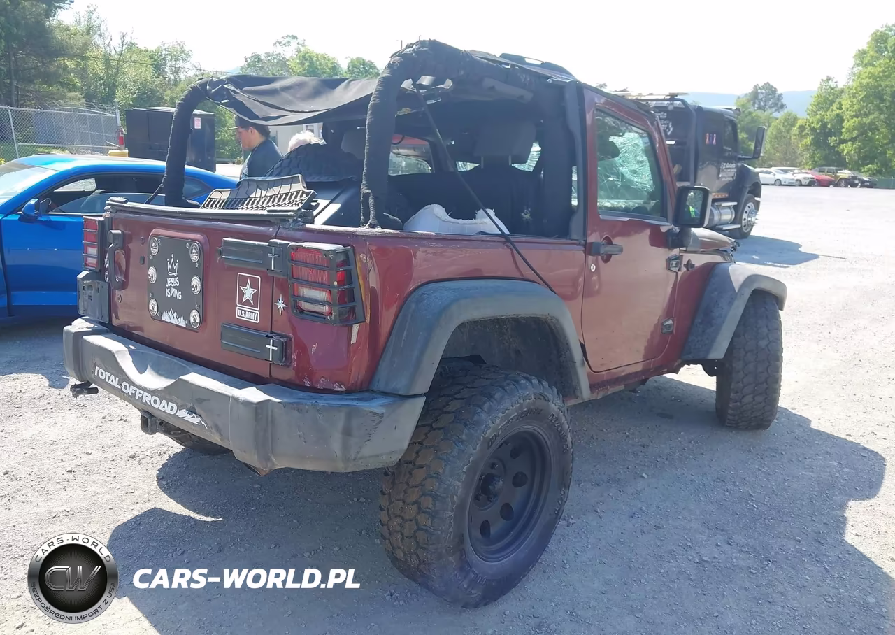 2009 Jeep Wrangler X VIN:1J4FA24159L758119 - 4