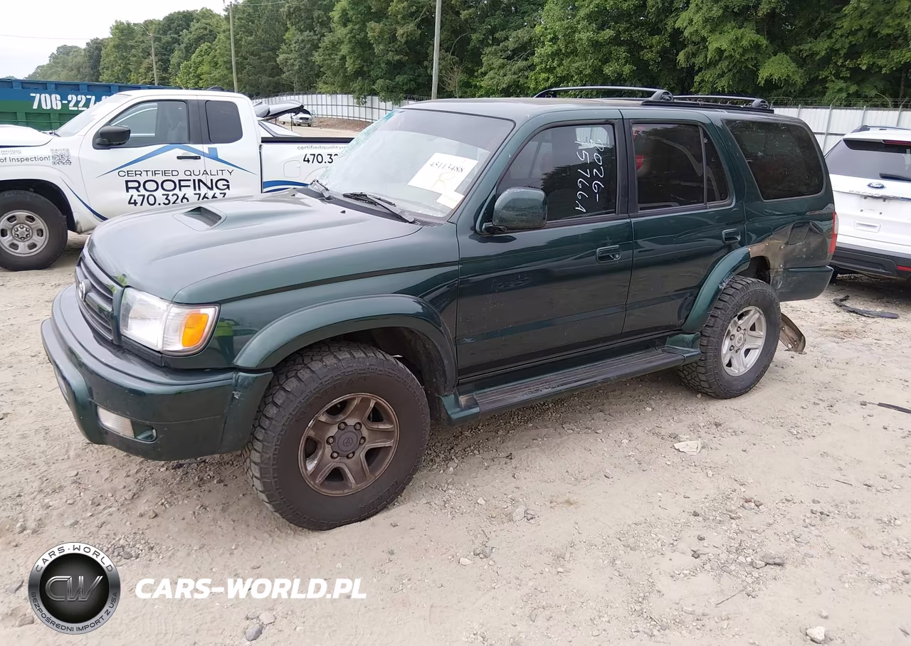 2000 Toyota 4Runner Sr5 V6 VIN:JT3GN86RXY0135927 - 2
