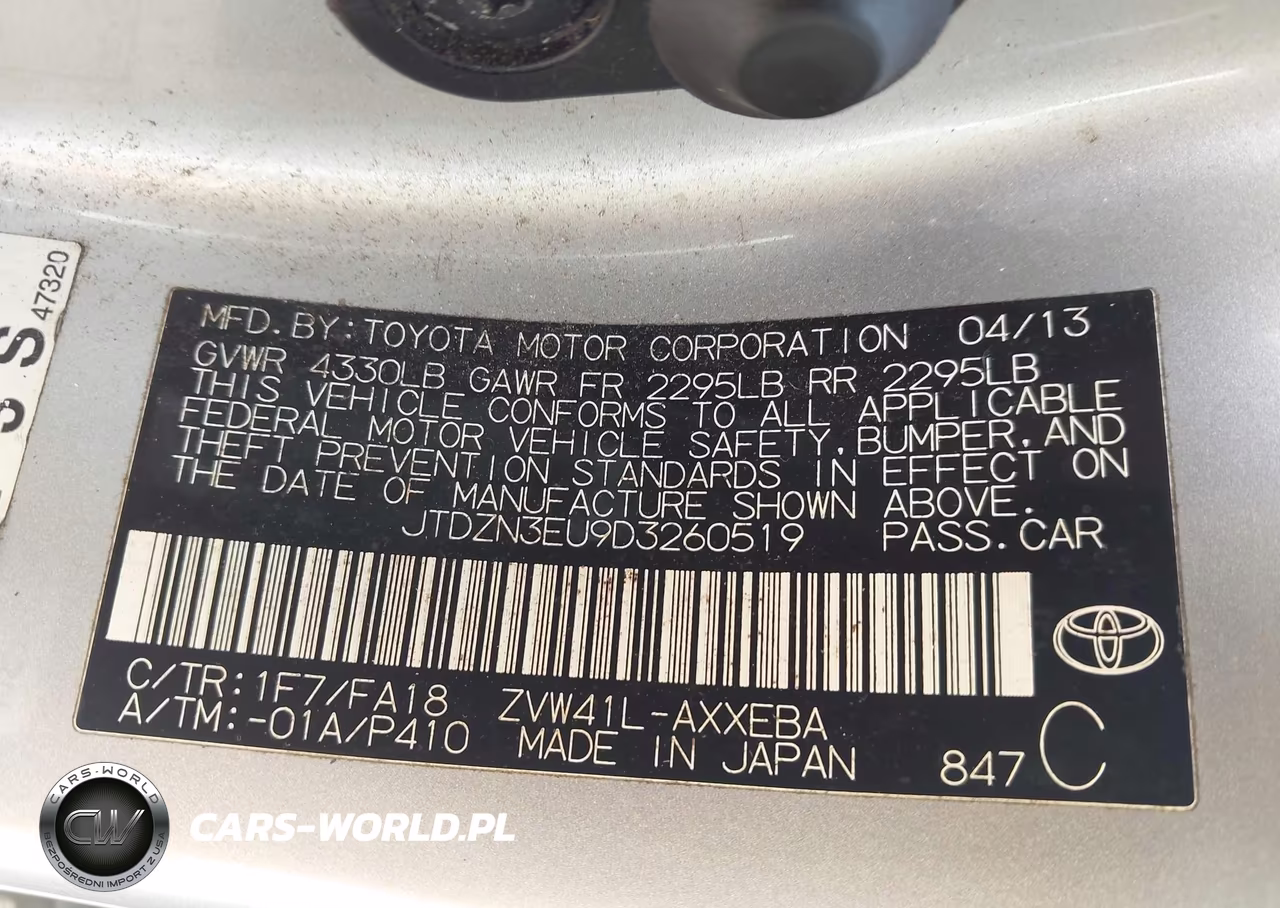 2013 Toyota Prius V Three VIN:JTDZN3EU9D3260519 - 9