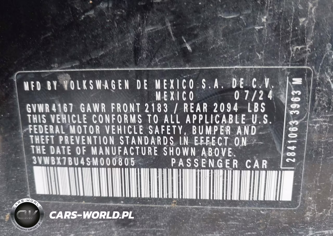 2025 Volkswagen Jetta 1.5T Sport VIN:3VWBX7BU4SM000805 - 9