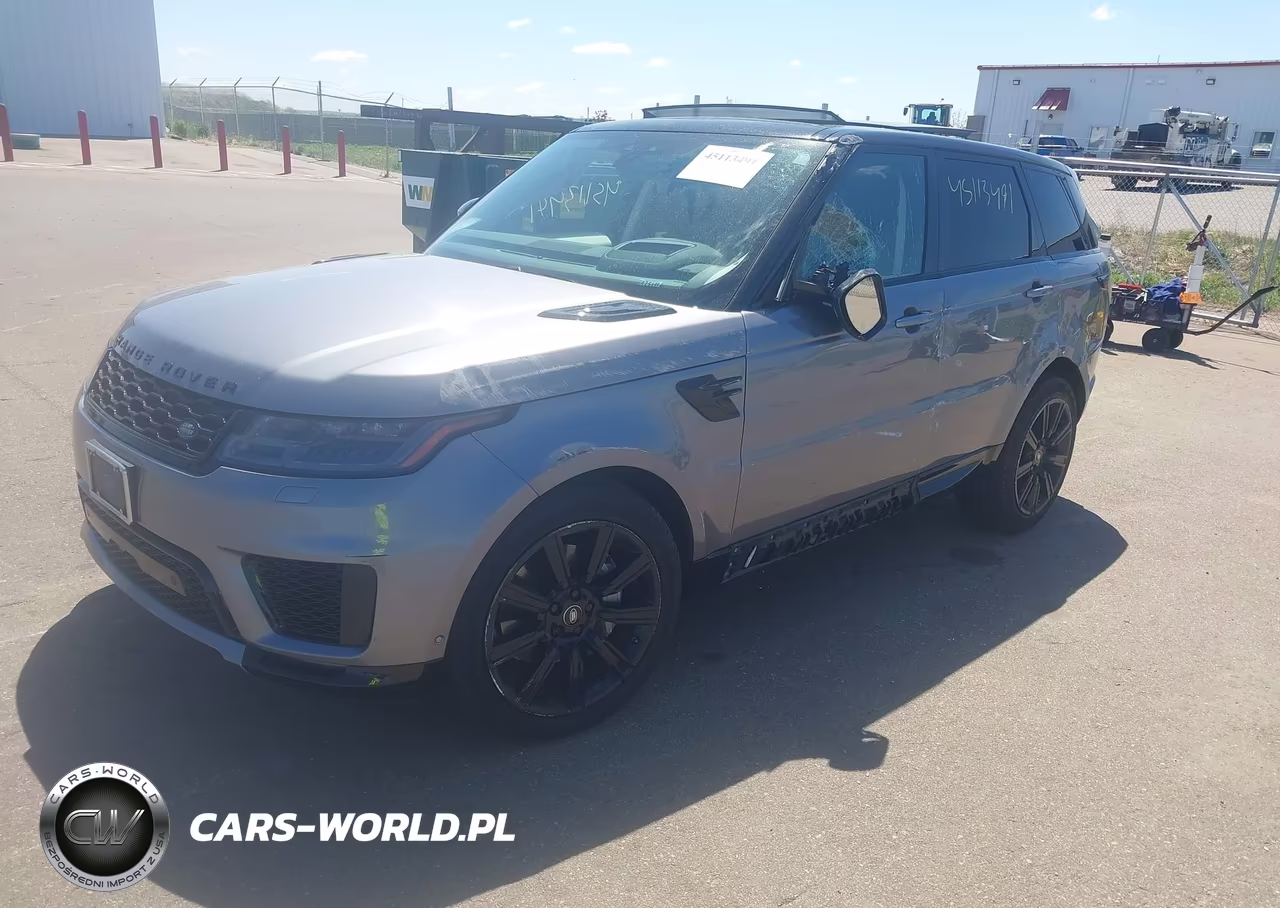 2021 Land Rover Range Rover Sport Hse Silver Edition Mhev VIN:SALWR2SUXMA751773 - 2