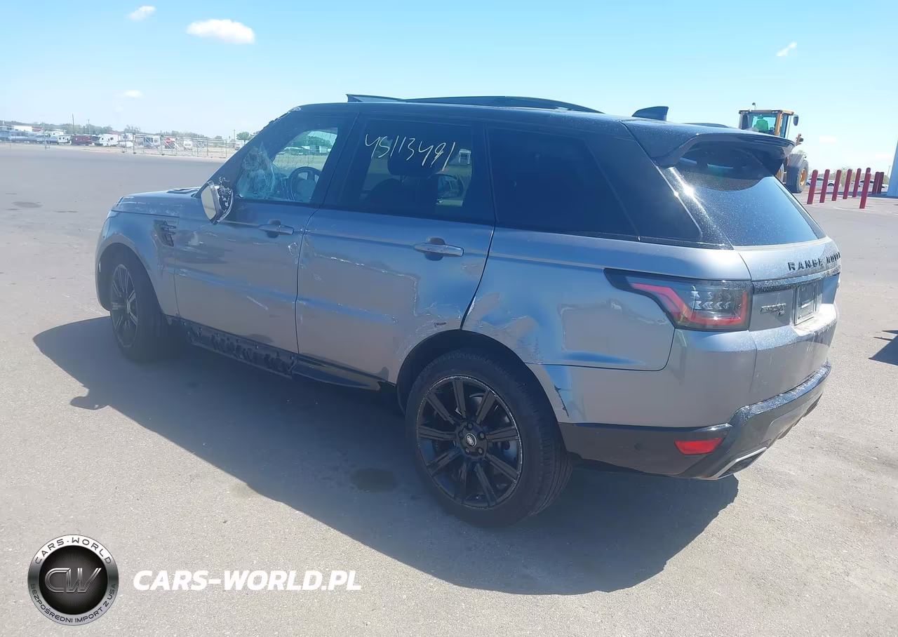 2021 Land Rover Range Rover Sport Hse Silver Edition Mhev VIN:SALWR2SUXMA751773 - 3