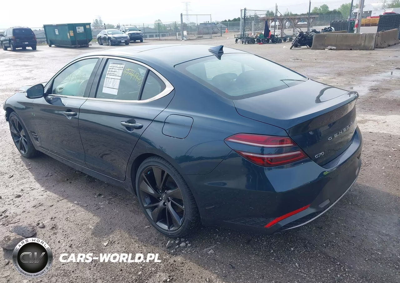 2023 Genesis G70 2.0T Awd VIN:KMTG34TA0PU106339 - 3