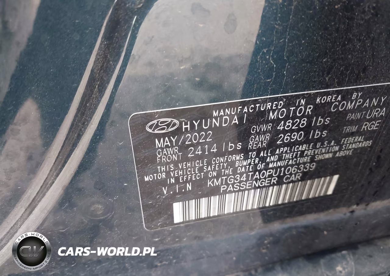 2023 Genesis G70 2.0T Awd VIN:KMTG34TA0PU106339 - 9
