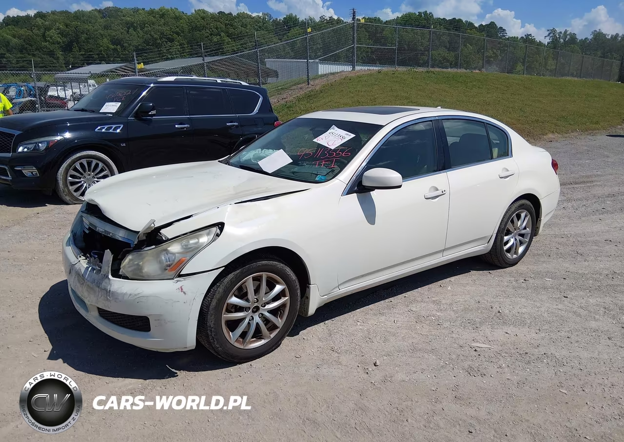 2008 Infiniti G35X VIN:JNKBV61F38M272318 - 2