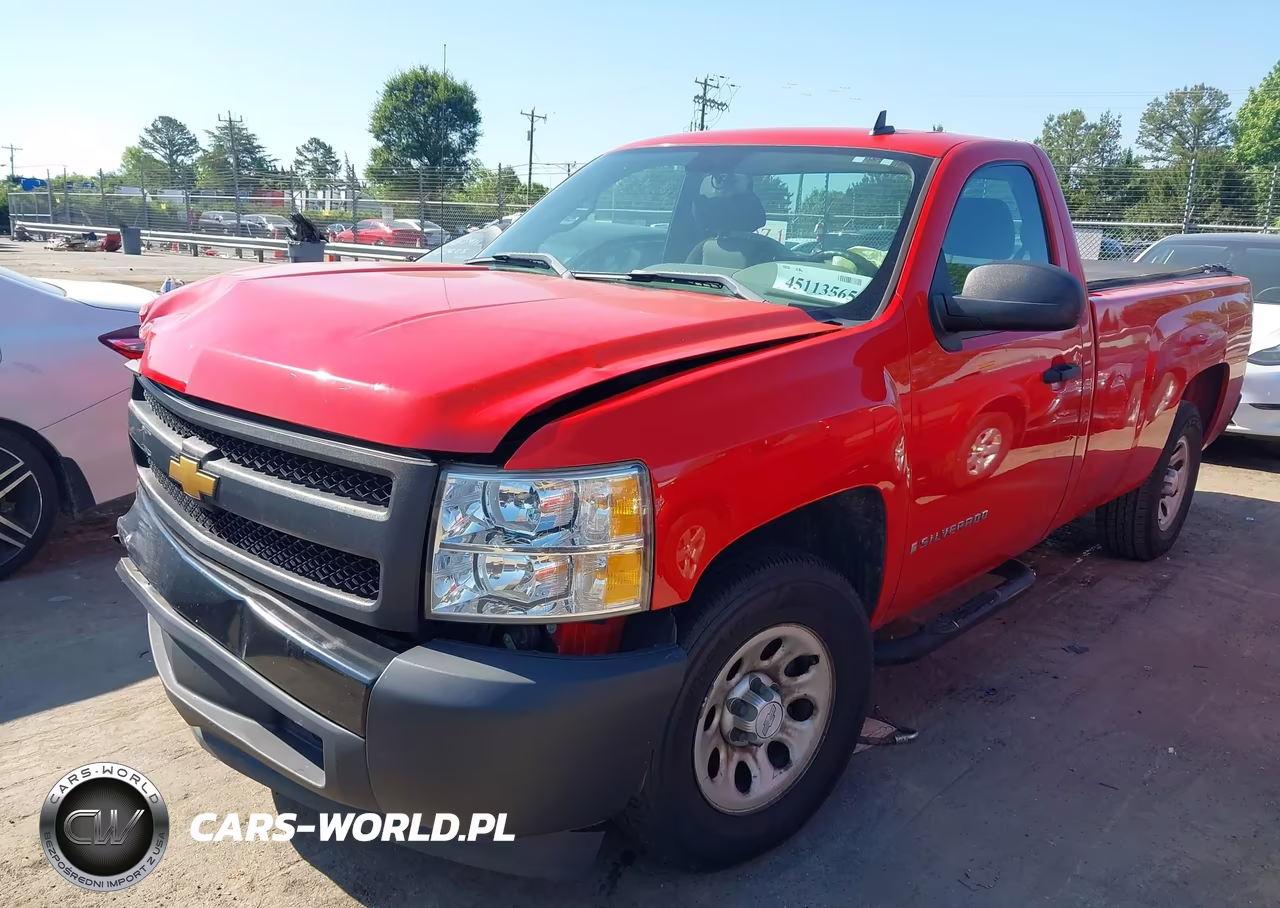 2008 Chevrolet Silverado 1500 Work Truck VIN:1GCEC14X58Z109068 - 2