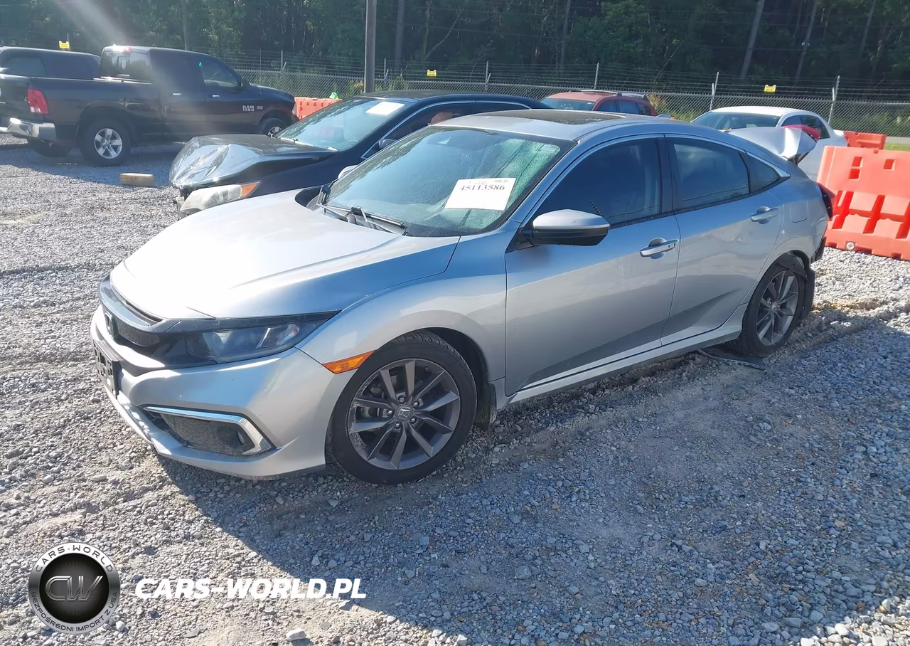2020 Honda Civic Ex VIN:19XFC1F38LE008299 - 2