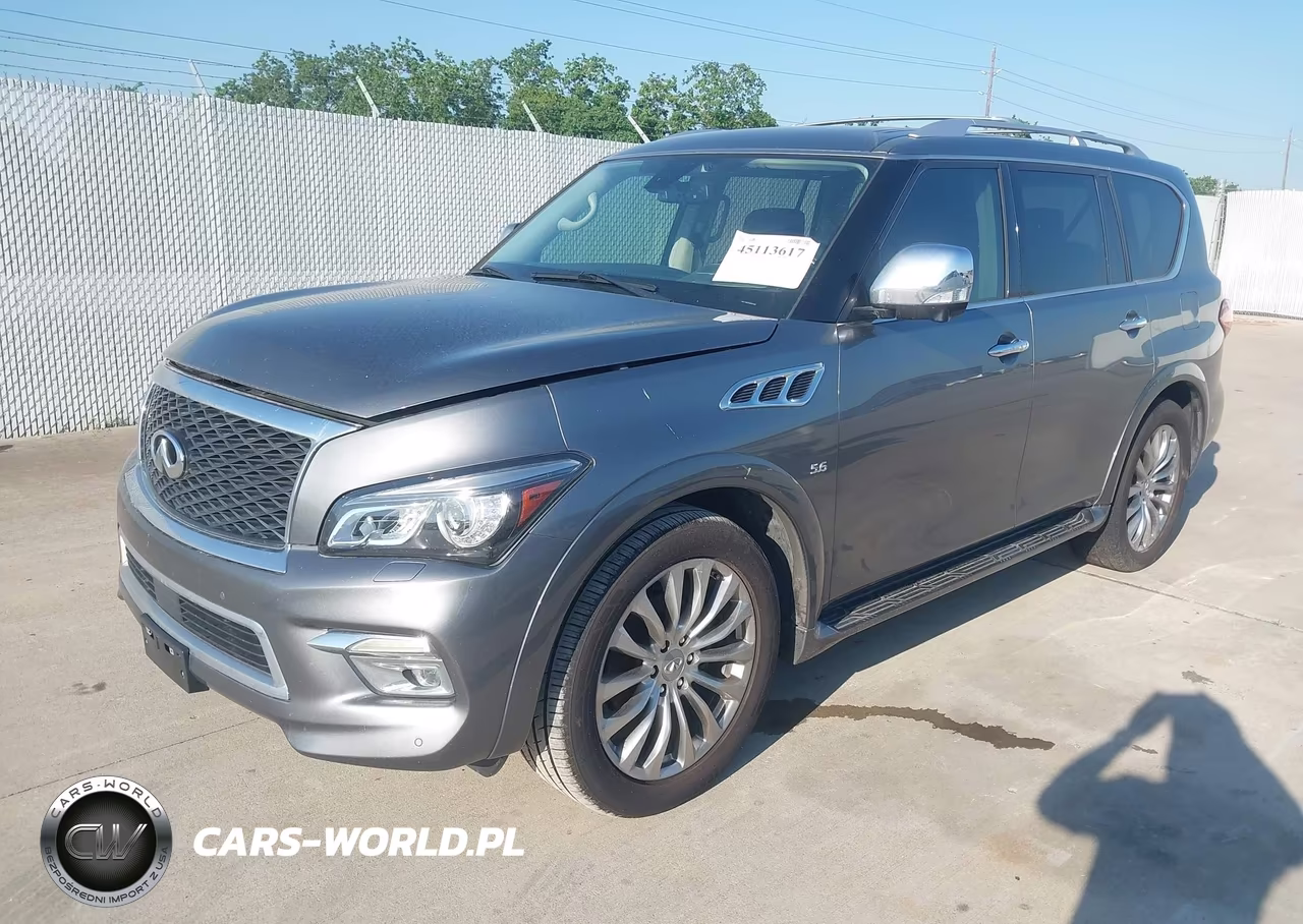 2016 Infiniti Qx80 VIN:JN8AZ2NF7G9610166 - 2