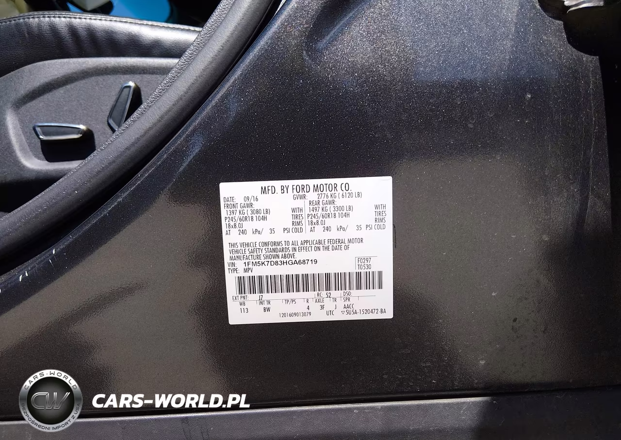 2017 Ford Explorer Xlt VIN:1FM5K7D83HGA68719 - 9
